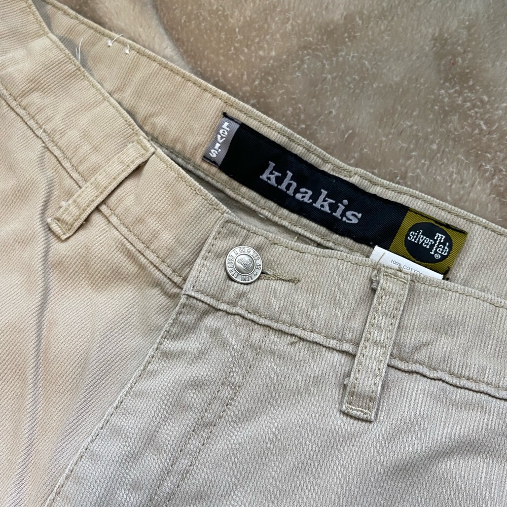Vintage Levi’s Silvertab Cargo Multi Pocket Men’s Khakis Size 33x34